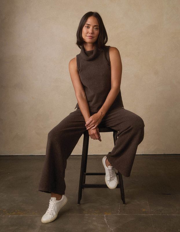 Arvada Wide Leg Knit Pant