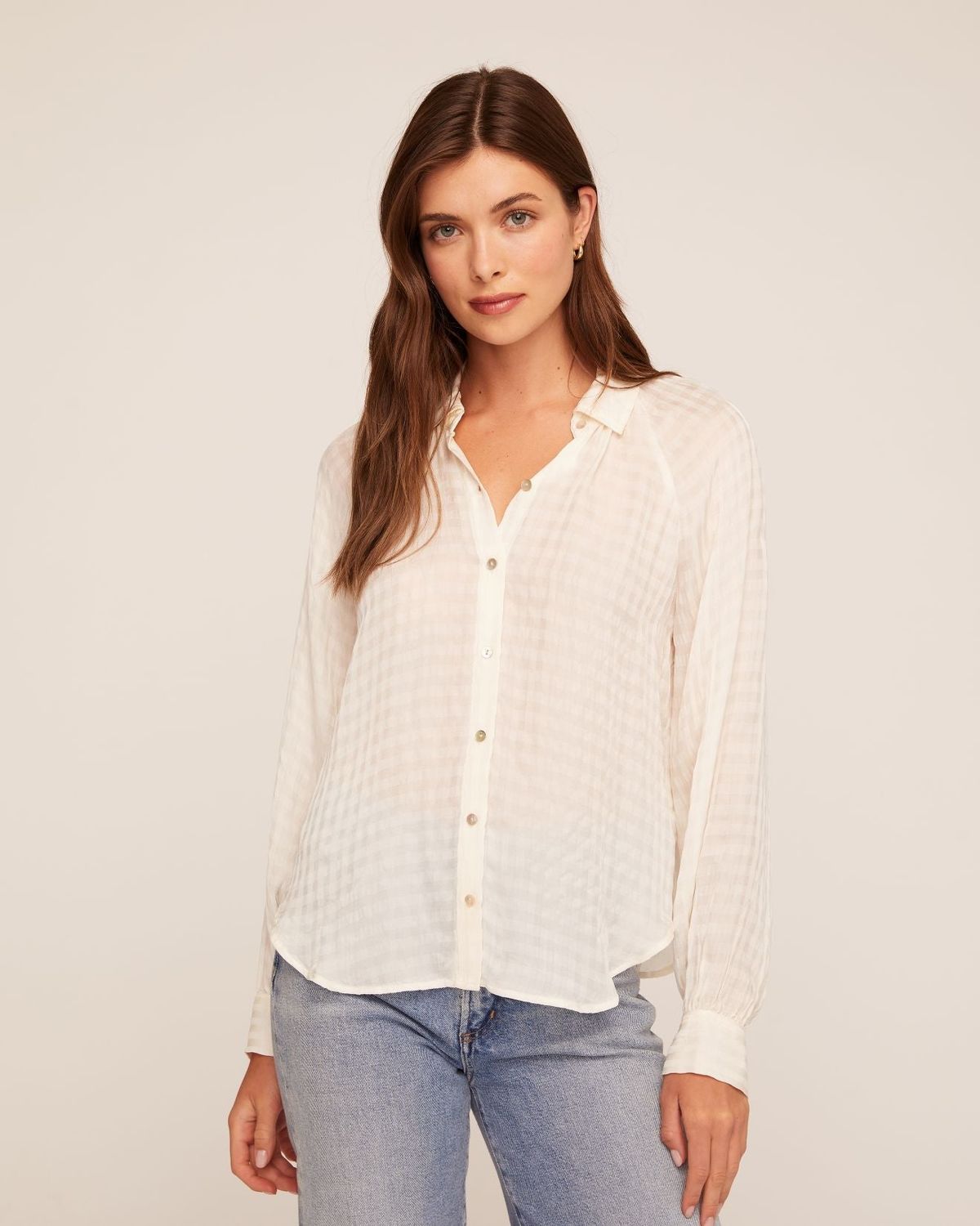 Flowy Raglan Sleeve Shirt