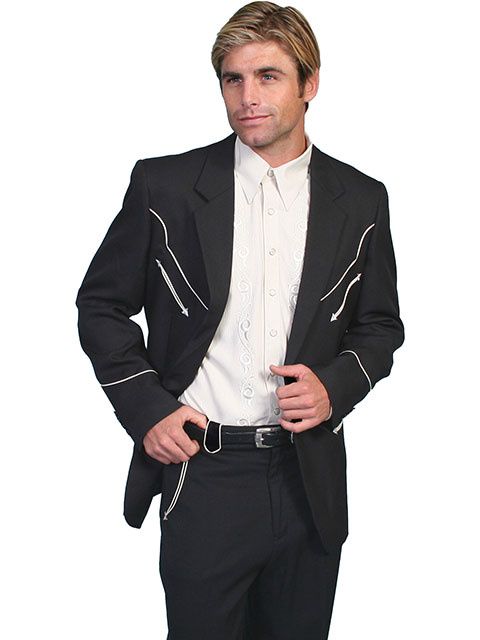 Scully Button Front Blazer