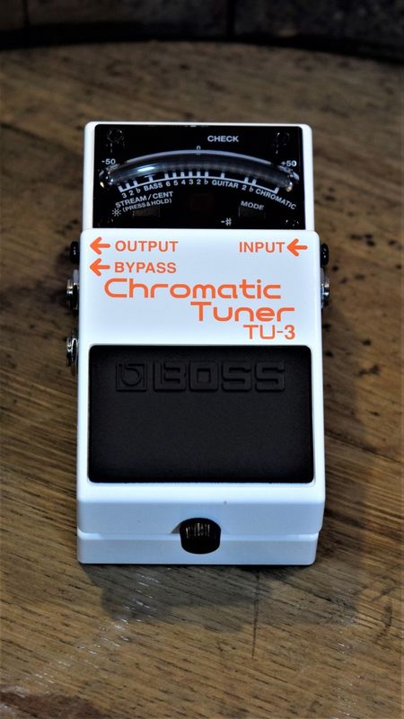 Boss Chromatic Tuner Guitar Pedal TU-3-Pre Owned