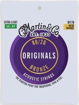 Martin &amp; Co. Original Extra Light Acoustic Strings M170