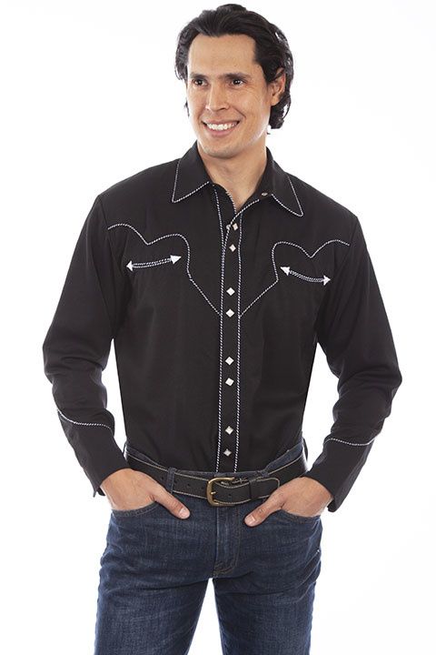 Scully Western Shirt P-726
