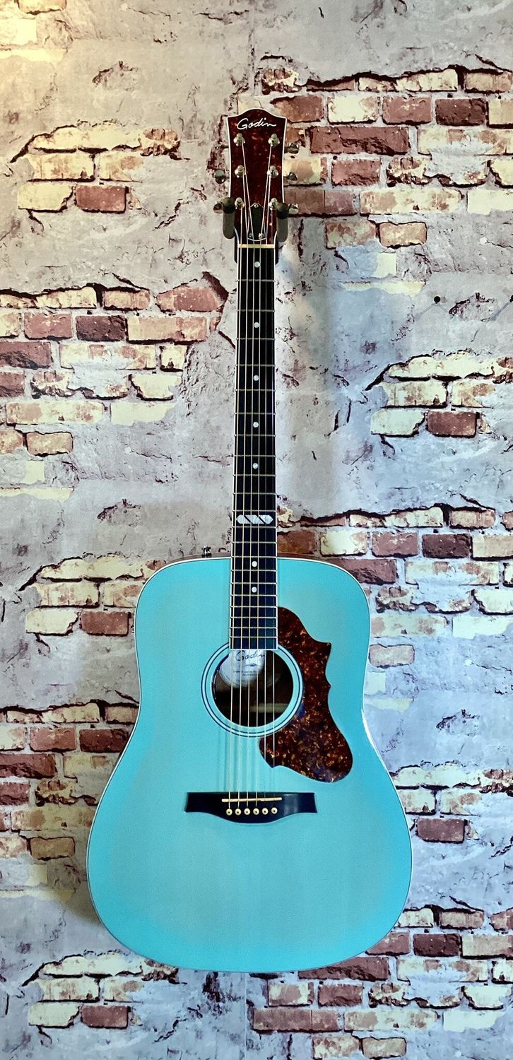Godin Imperial Laguna Blue w/tric case - Pre Owned
