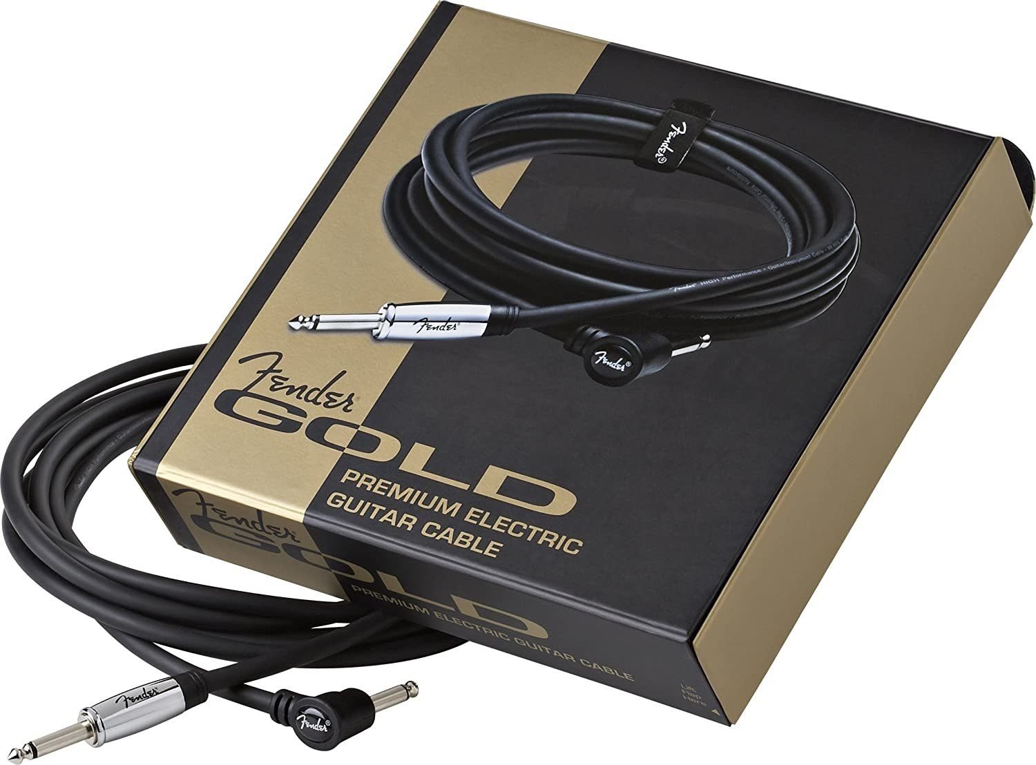 Fender Gold Premium Instrument Cables 12Ft  099-0712-001