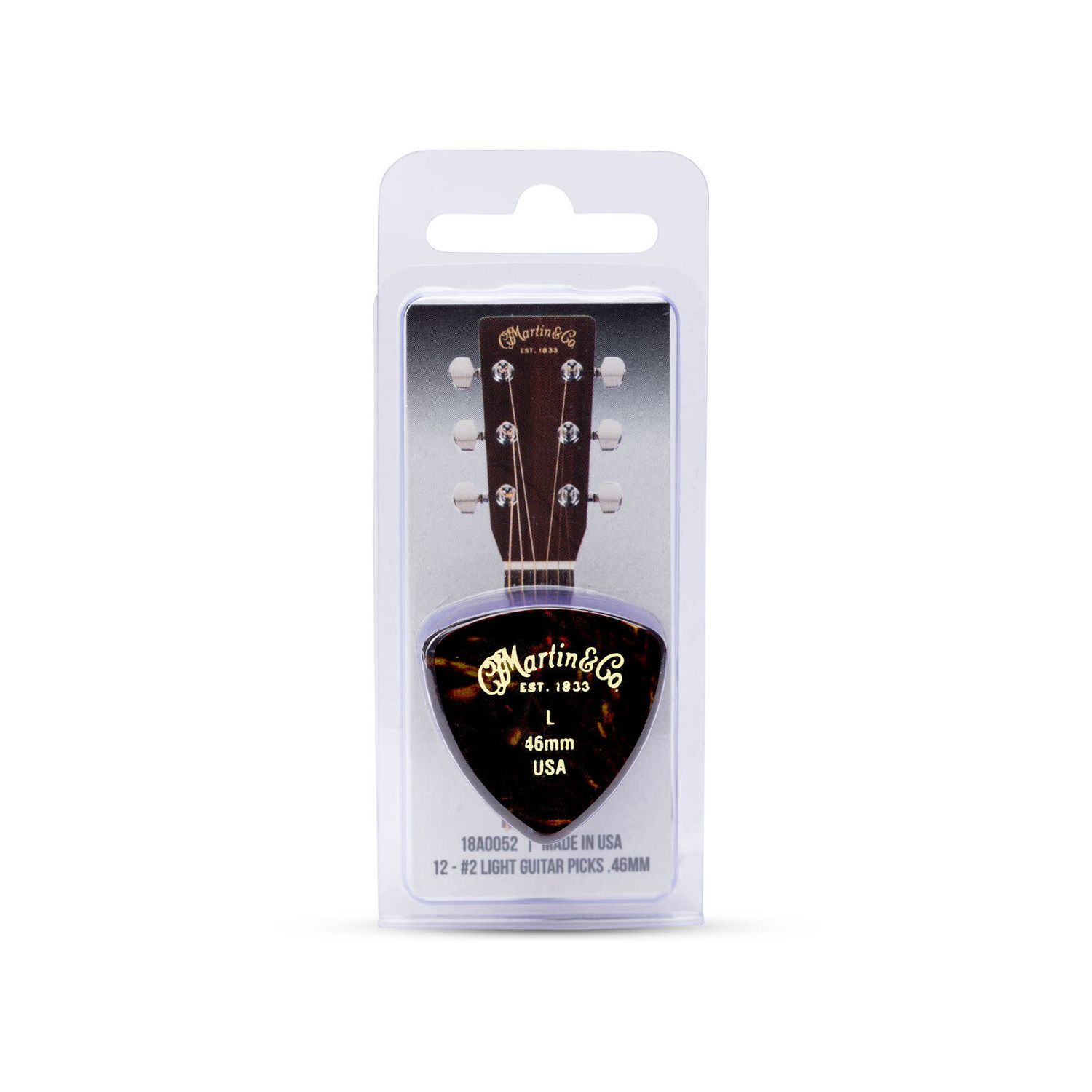 Martin &amp; Company Light Guitar Pick Package of 12 18A0049