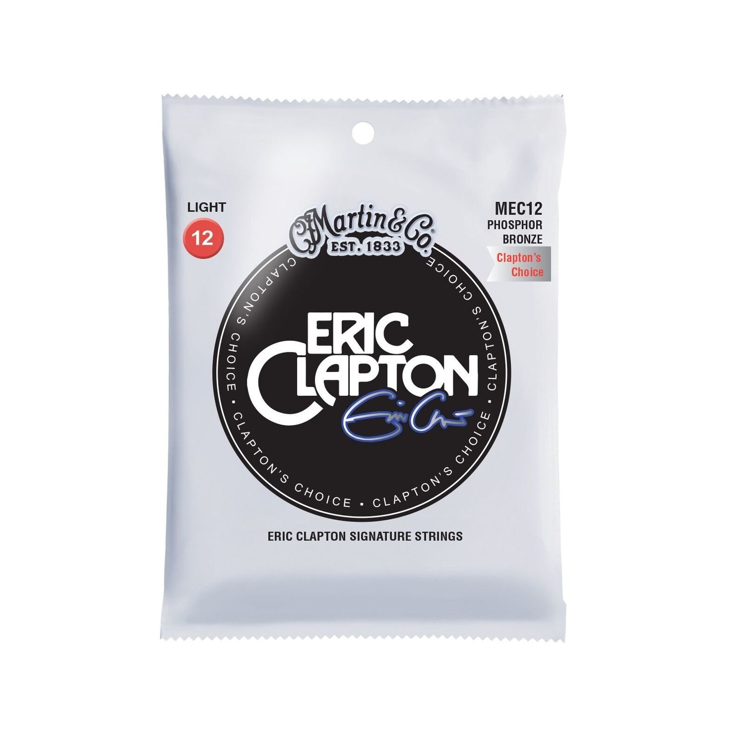 MEC12 Martin Lite Clapton Acoustic Strings 12 - 54