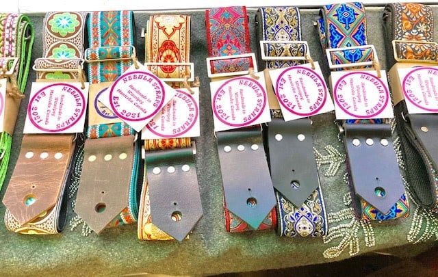 Various Handmade Nebula Guitar Straps