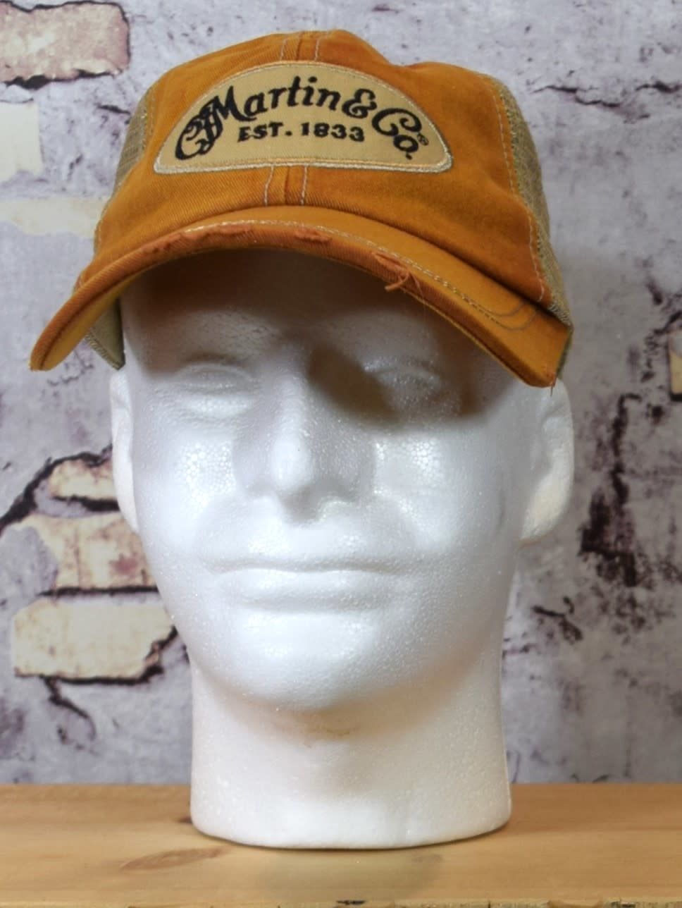 Martin Mesh back Ball Cap Orange