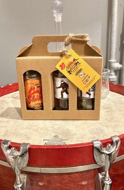 Social Distance Moonshine infused BBQ gift pack