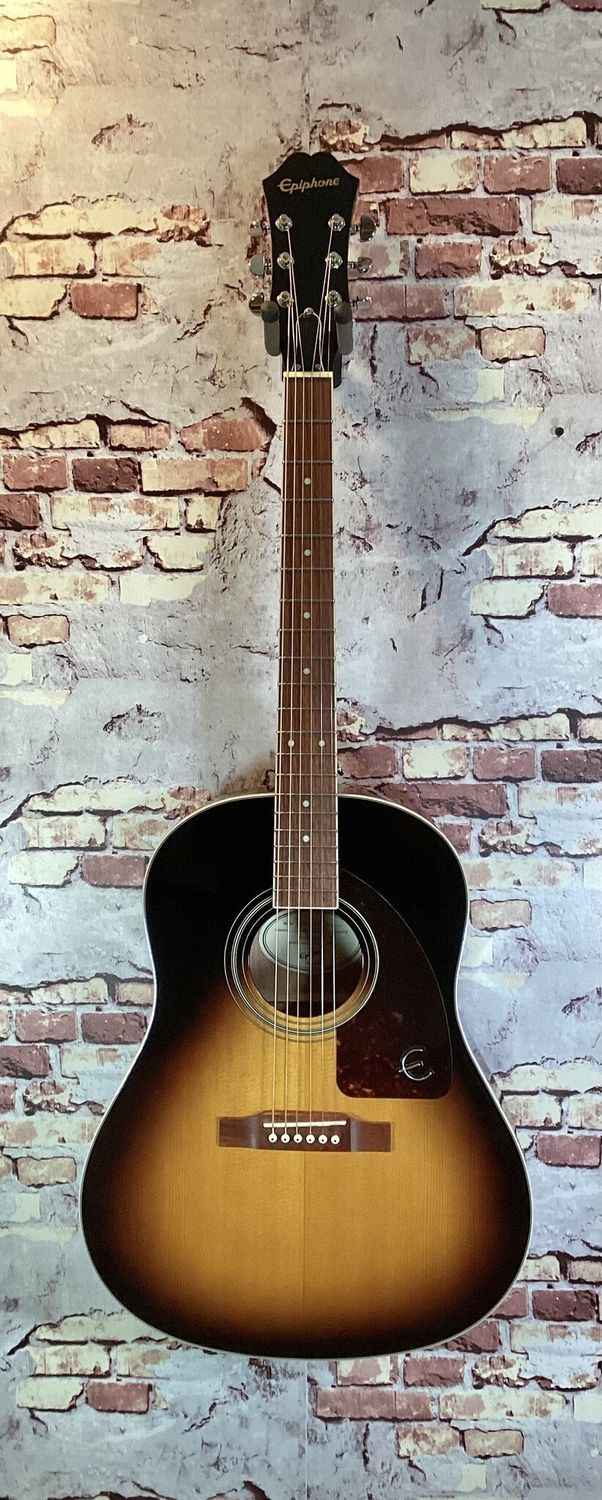 Epiphone J-45 Studio Acoustic Guitar Vintage Sunburst