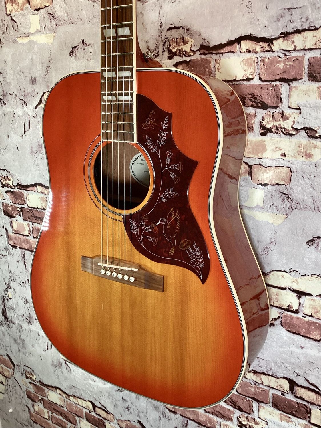 Epiphone Hummingbird Faded Cherry