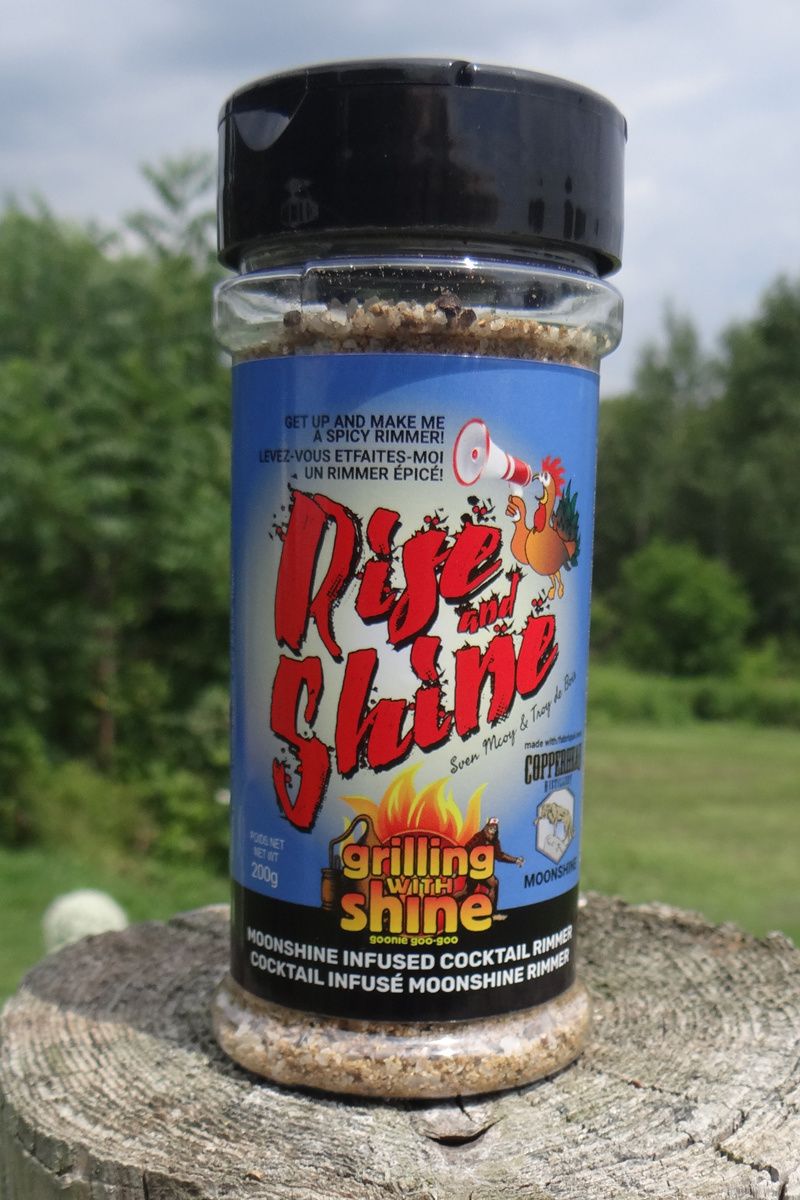 ‘Rise and Shine’ Moonshine Infused Cocktail Rimmer