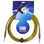Vintage Tweed Guitar Cable-10&#39;
