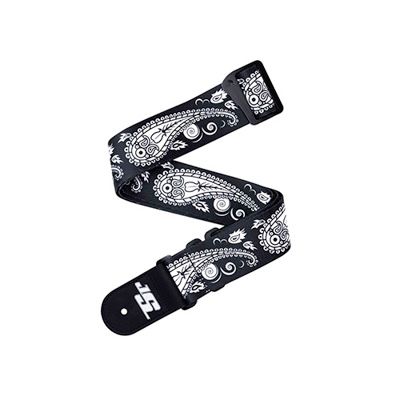 50MM JS SWIVEL STRAP, BK PAISLEY