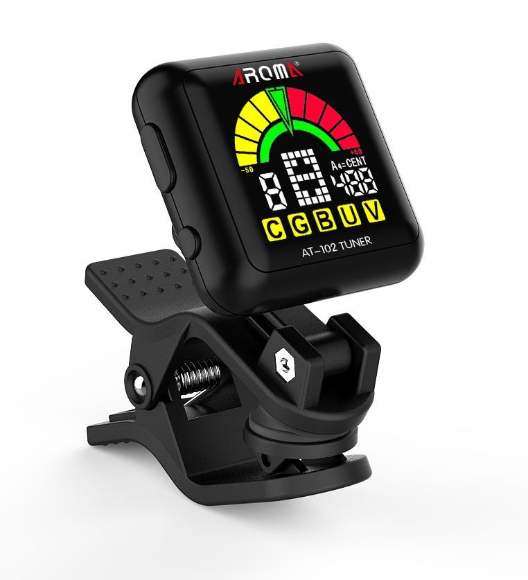 AROMA AT-102 ELECTRONIC CLIP TUNER-Re-Chargable
