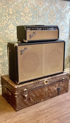 Fender Bassman Amplifier w/2x12 Cabinet - 1966