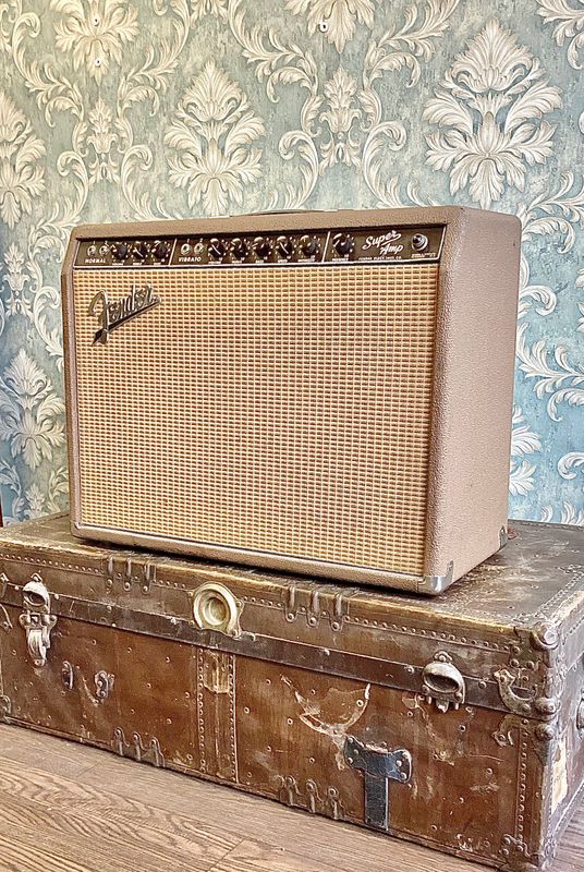 Fender Super Brown panel amplifier - 1963