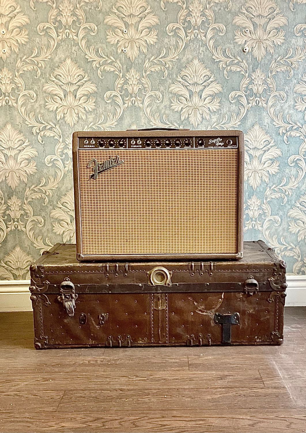 Fender Super Brown panel amplifier - 1963