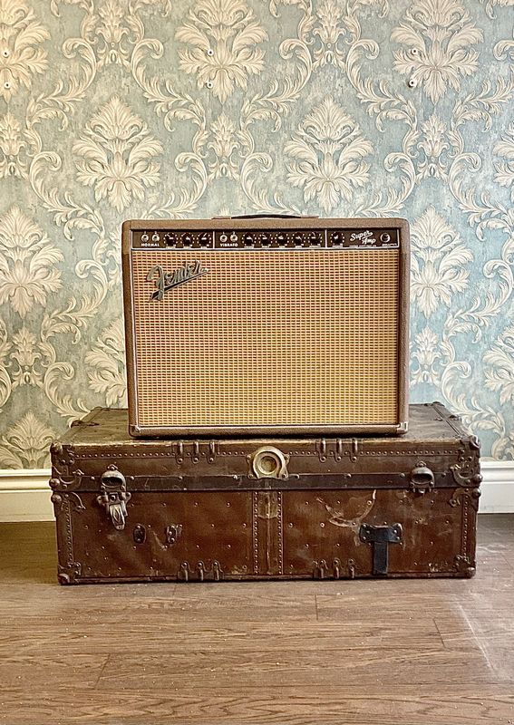 Fender Super Brown panel amplifier - 1963
