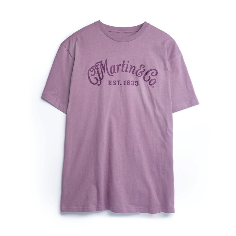 Martin Mens Tee Tone on Tone Lavender LG