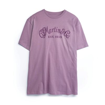 Martin Mens Tee Tone on Tone Lavender LG