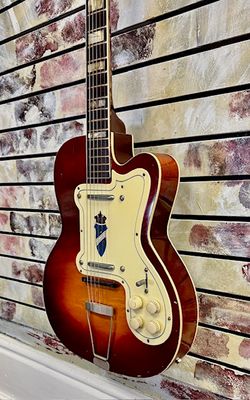 Silvertone Thin Twin 1382L Rare Jimmy Reed model - 1956