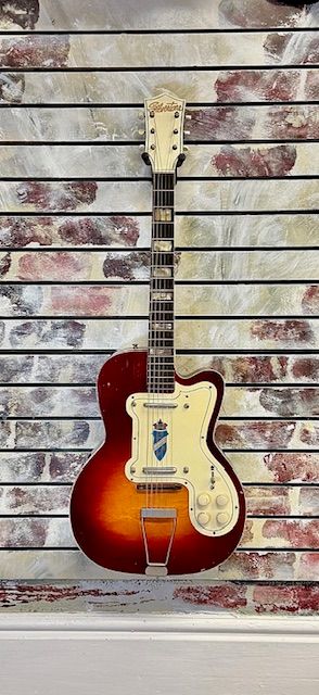 Silvertone Thin Twin 1382L Rare Jimmy Reed model - 1956