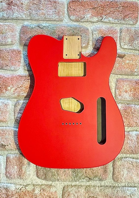 Alder Nitro Matte TL Body - Fire Engine Red