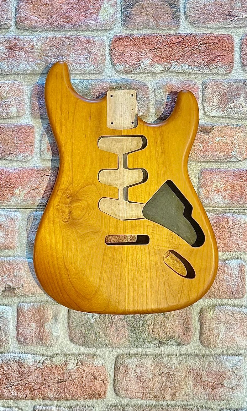 Alder Nitro Matte ST Body - Aged Natural Alder Nitro Matte ST Body - Aged Natural