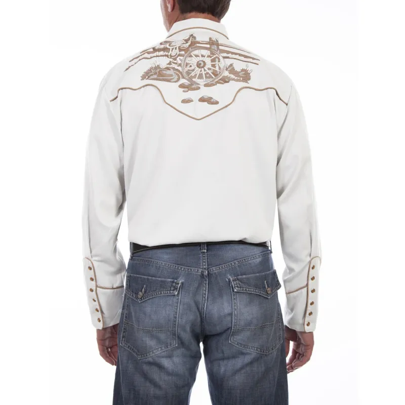 Scully Western Shirt P-902 - Small
