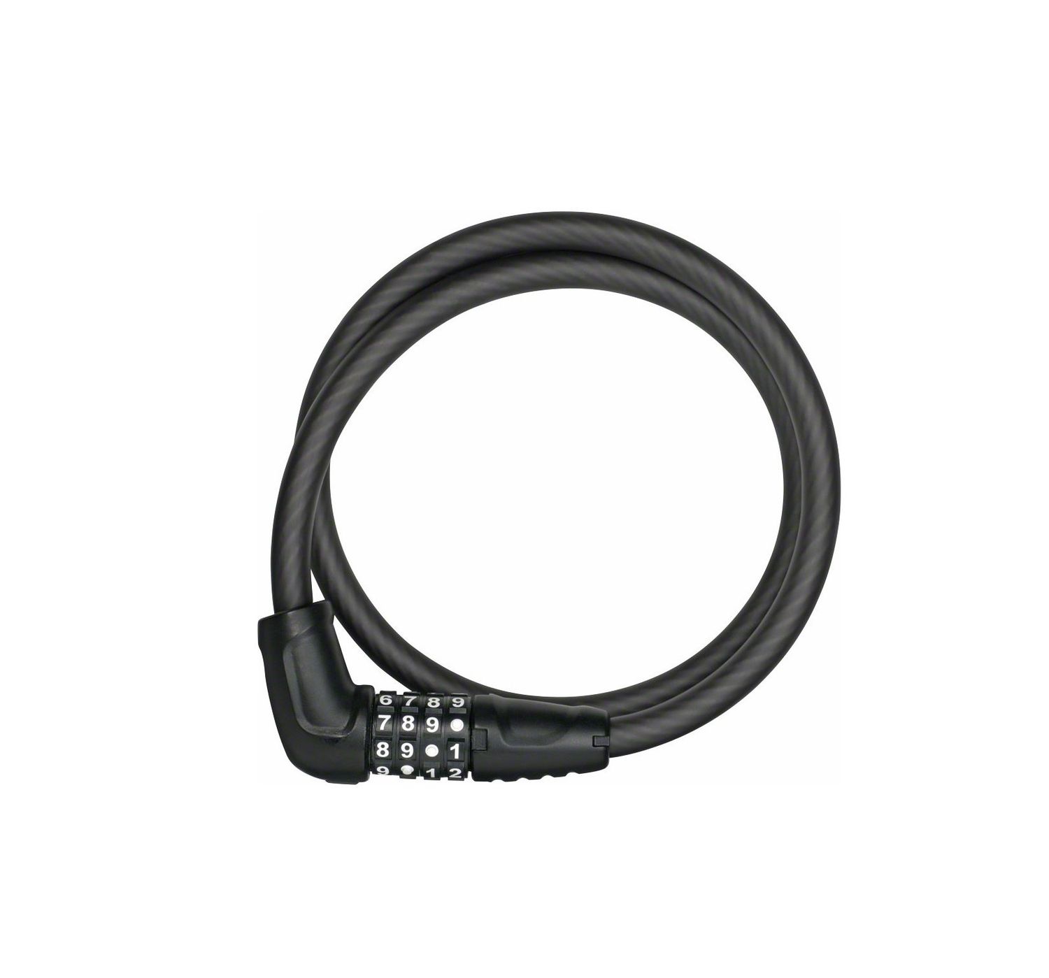 ABUS Combination Numerino 5412C Cable Lock: 85cm x 12mm, Black