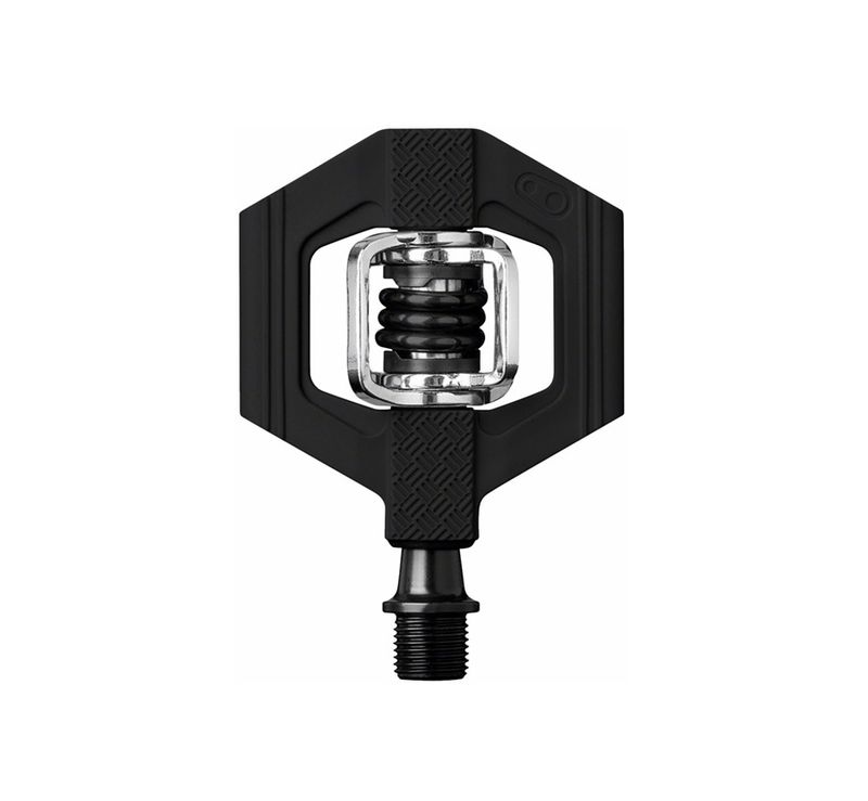 Crank Brothers Candy 1 Pedals - Dual Sided Clipless, Composite, 9/16&quot;, Black