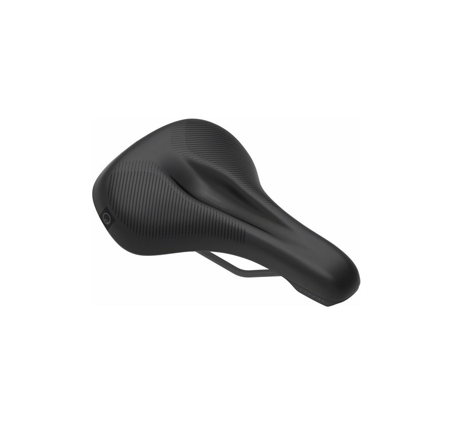 Ergon ST Core Evo Men&#39;s Saddle - MD/LG, Black/Gray
