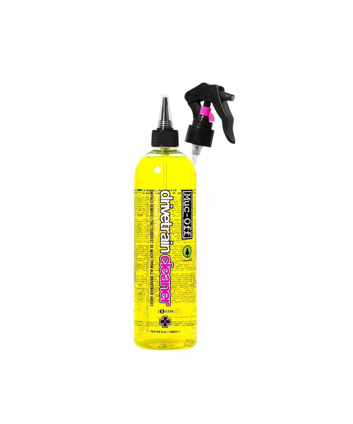 Muc-Off Drivetrain Cleaner: 500ml Pourable/Spray Bottle