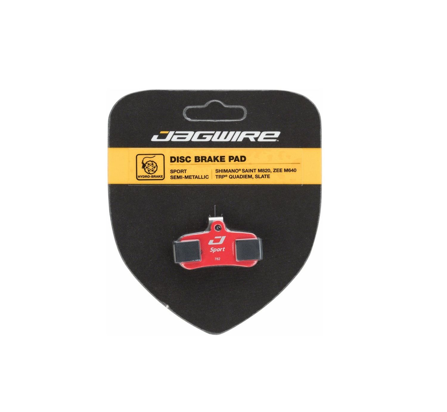 Jagwire Sport Semi-Metallic Disc Brake Pads - For Shimano Deore XT M8020, Saint M810/M820, and Zee M640