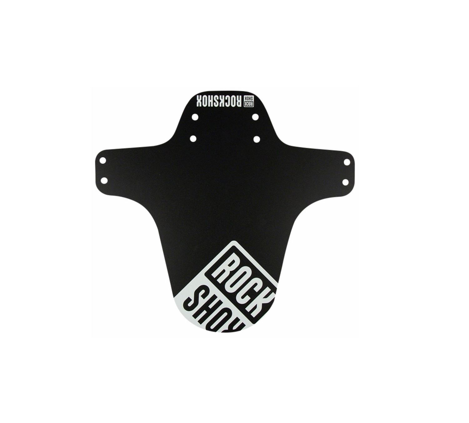 RockShox MTB Fork Fender Black with White Print