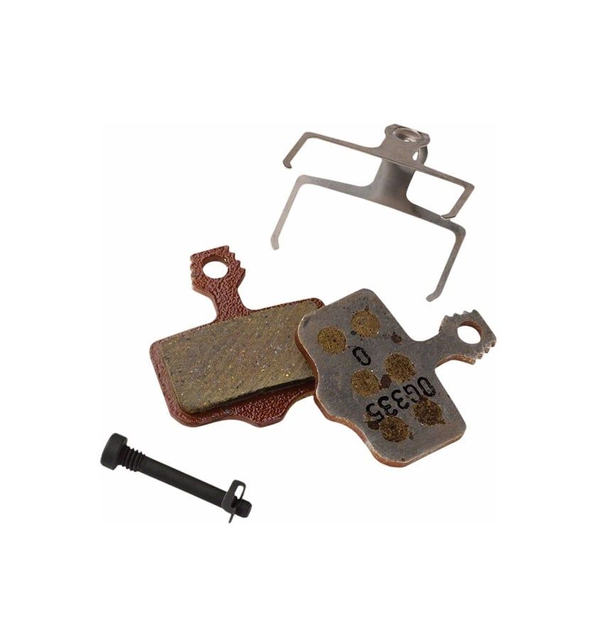 SRAM Disc Brake Pads - Organic Compound, Aluminum Backed, Quiet/Light, For Level, Elixir, and 2-Piece Road