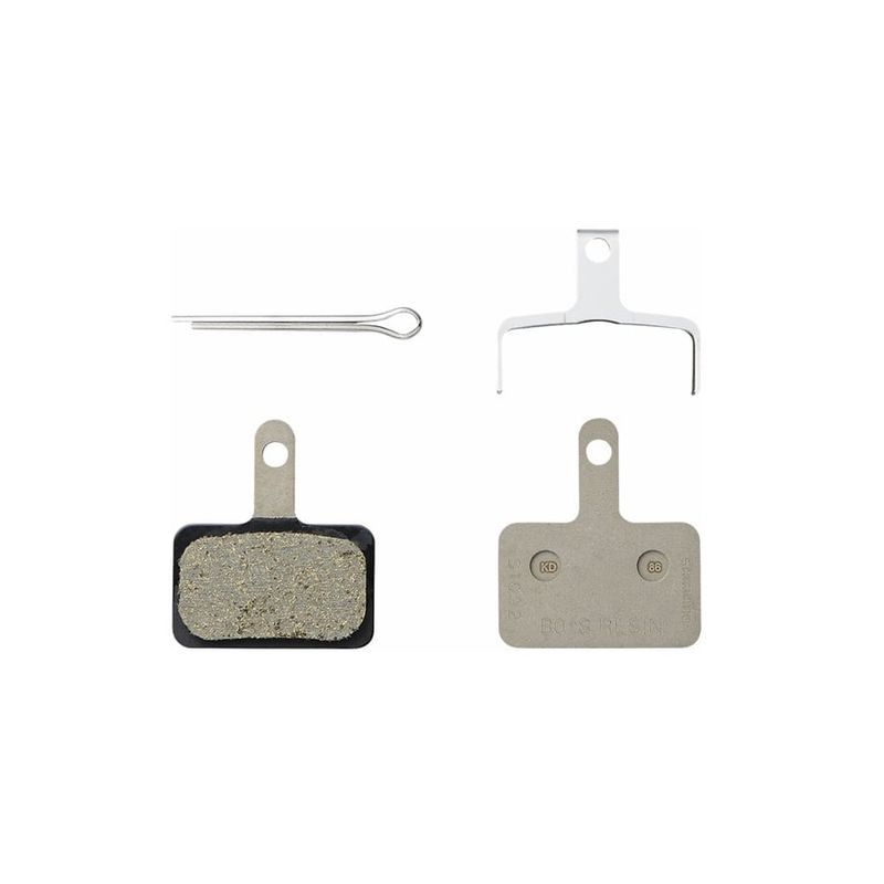 Shimano, B05S-RX B-Type, Disc Brake Pads, Shape: Shimano B-Type, Resin, Pair, EBPB05SRXA