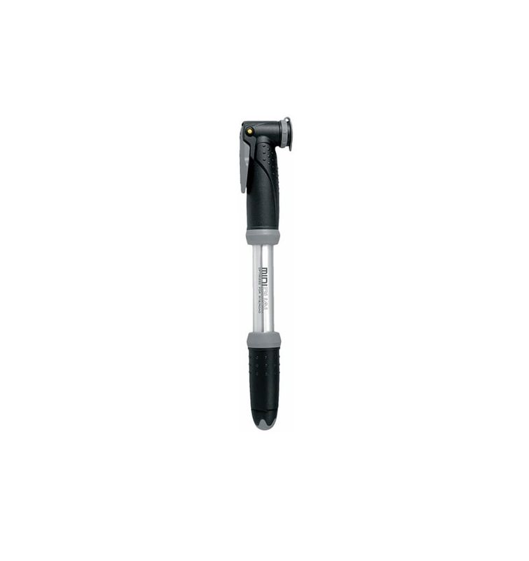 Topeak Mini Dual Mini Pump - 140psi, Silver/Black