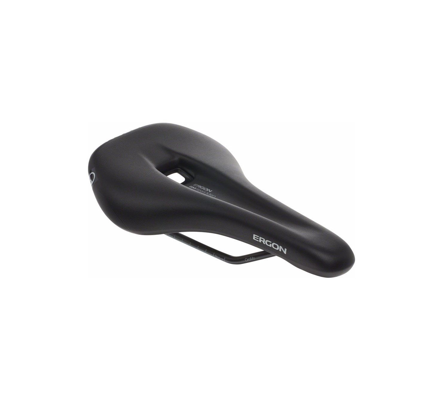 Ergon SM Sport Saddle - Chromoly, Black, Men&#39;s, Medium/Large