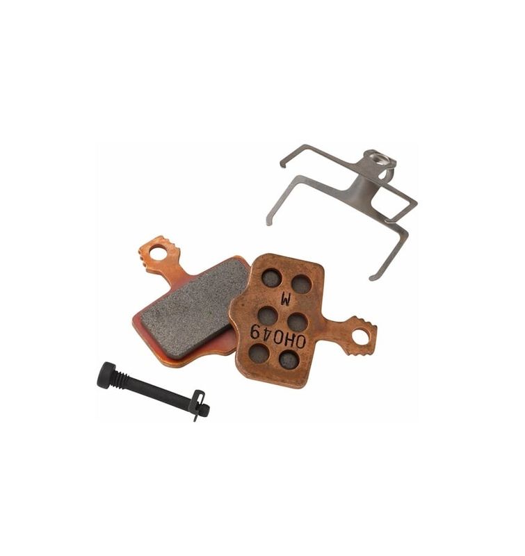 SRAM Disc Brake Pads - Organic Compound Steel Backed Powerful For Level Elixir and 2-Piece Road