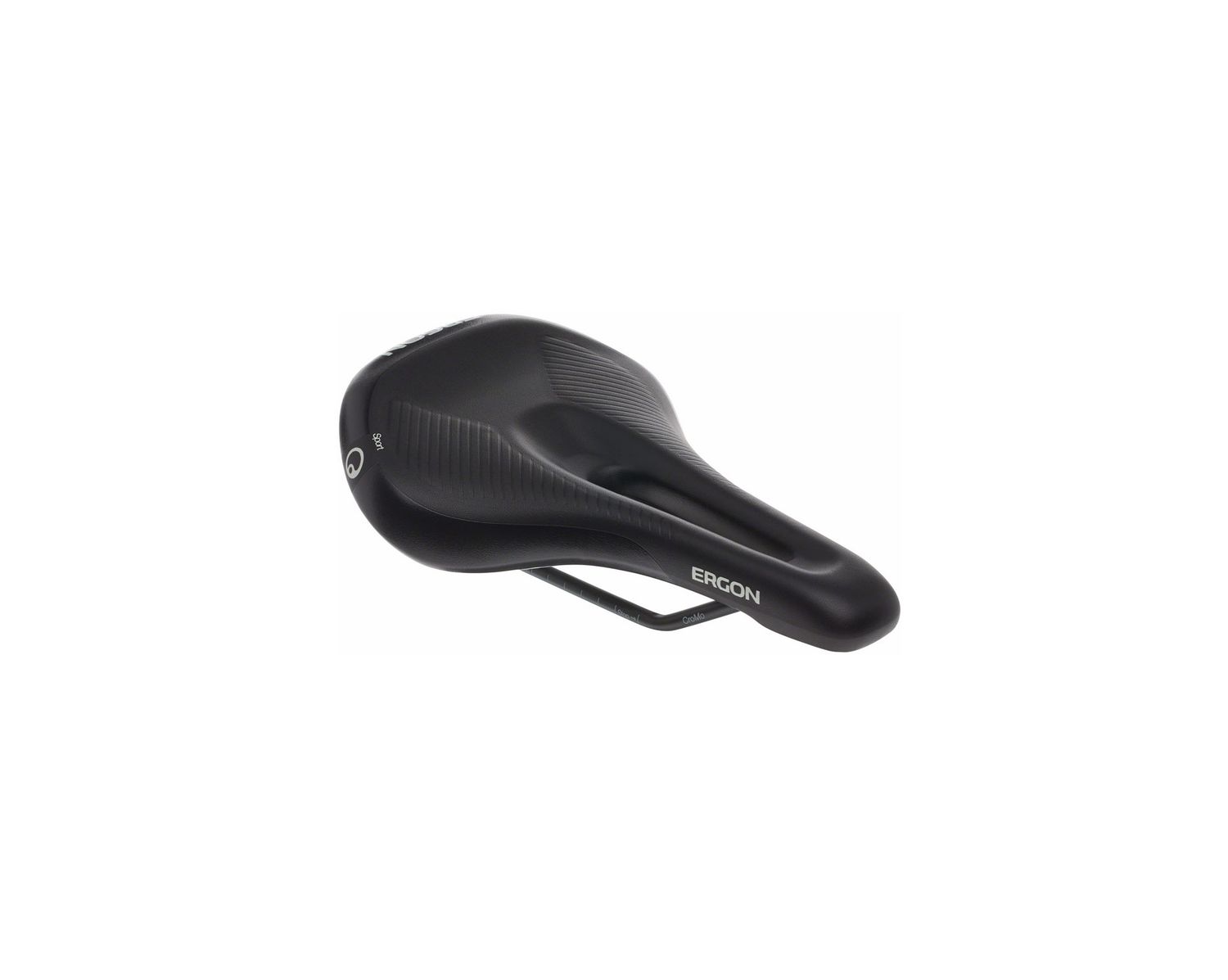 Ergon SM E Mountain Sport Saddle - Chromoly, Stealth, Women&#39;s, Small/Medium