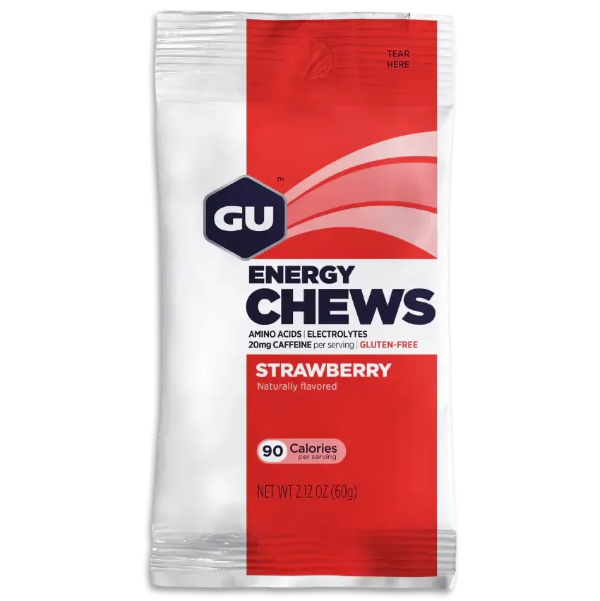 GU Energy Chews - Strawberry