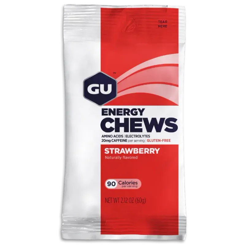 GU Energy Chews - Strawberry