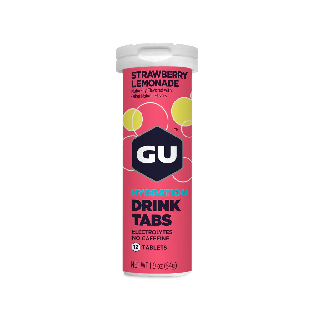 GU Hydration Drink Tabs: Strawberry Lemonade