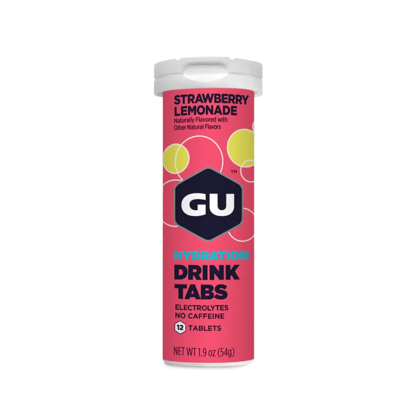 GU Hydration Drink Tabs: Strawberry Lemonade
