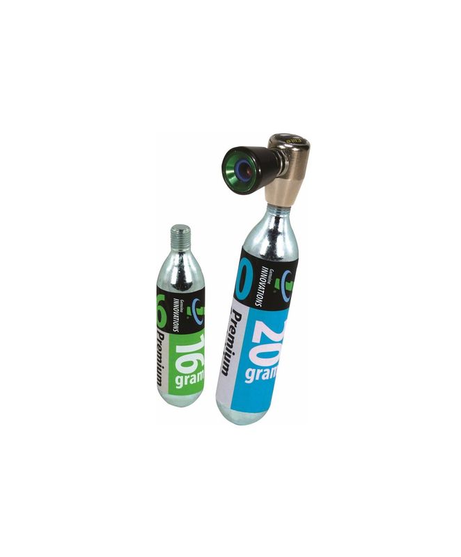 Genuine Innovations Air Chuck Elite Inflator: Includes 16gram and 20gram CO2 Cartridge