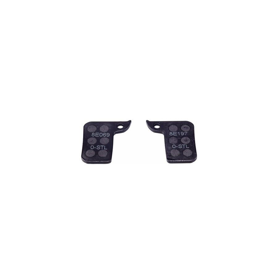 SRAM Disc Brake Pads - Organic Compound, Steel Backed (Quiet), Monoblock, SRAM Hydraulic Road, Level A1 (2017-2019)