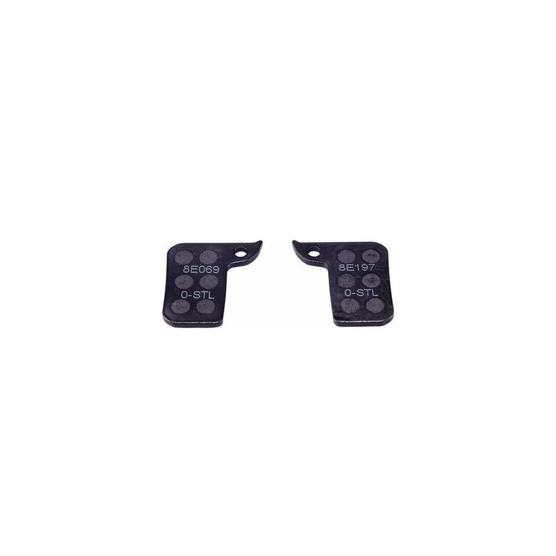 SRAM Disc Brake Pads - Organic Compound, Steel Backed (Quiet), Monoblock, SRAM Hydraulic Road, Level A1 (2017-2019)