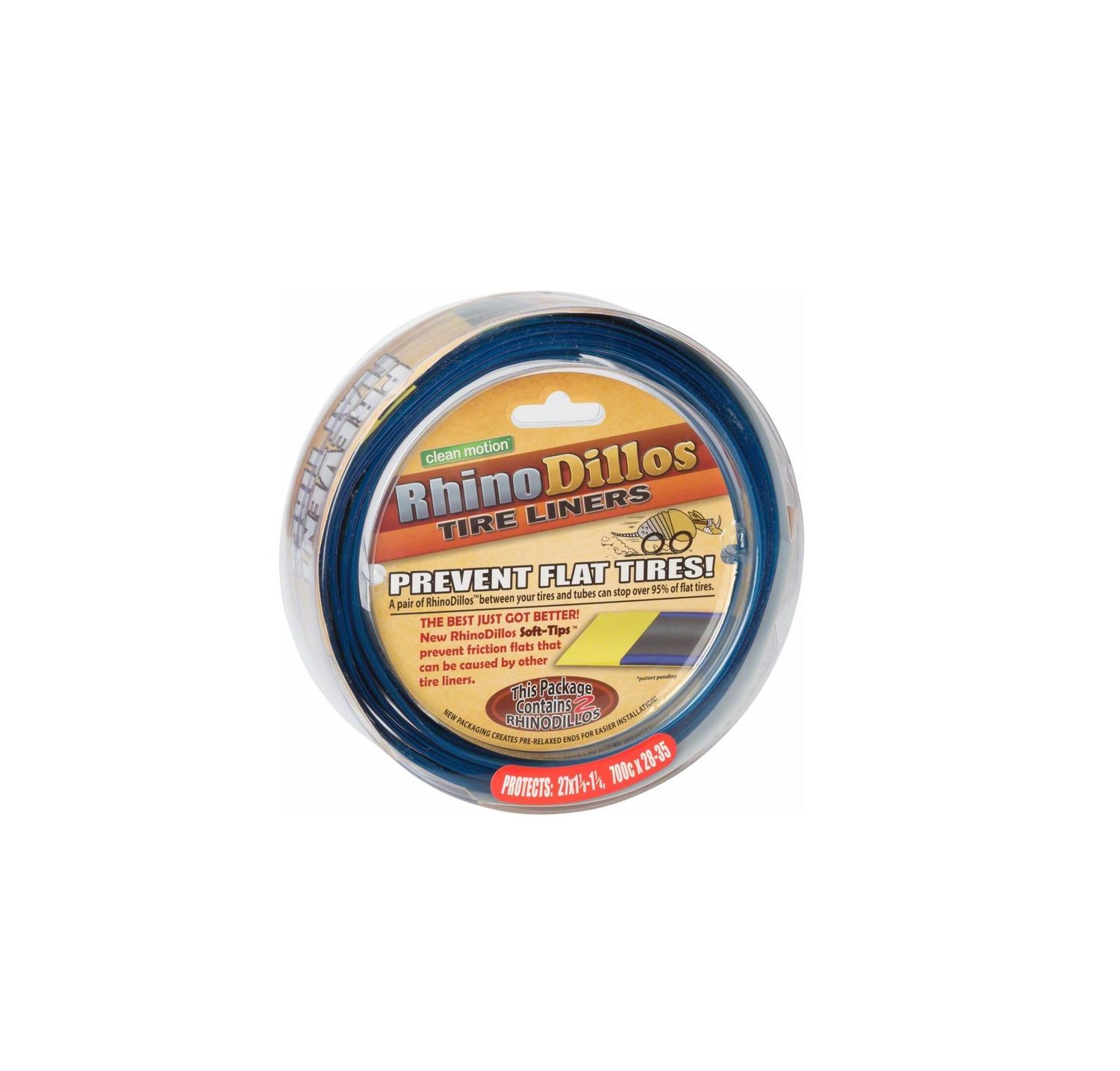 Rhinodillos Tire Liner: 700 x 28-35, Pair